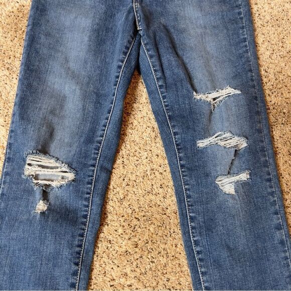 Levi’s 720 Women’s High Rise Distressed Super Skinny Jeans Size 29 - Picture 5 of 9